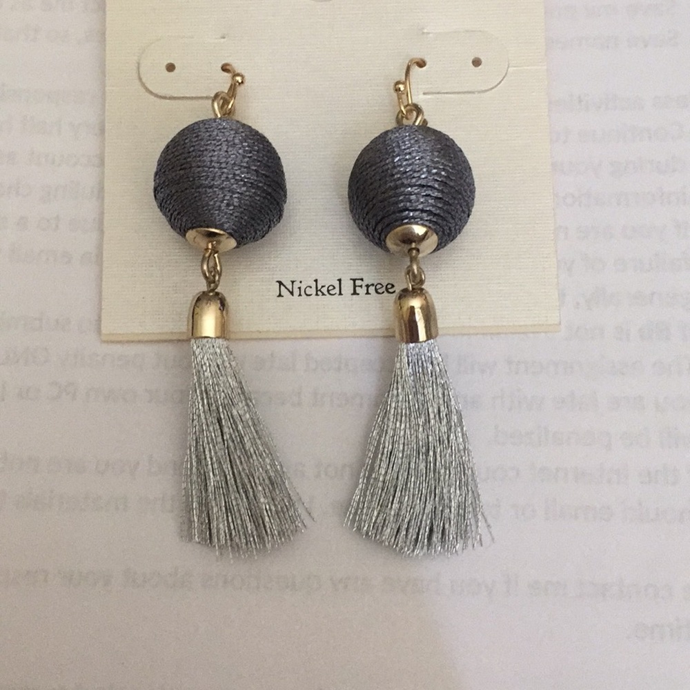 Banana Republic Statement Tassel Earrings